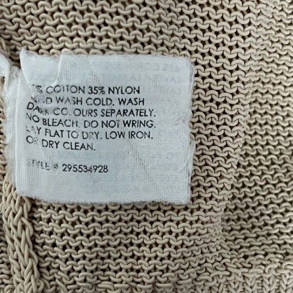 Club Monaco Sheer Crop Sweater XS - Picture 10 of 13